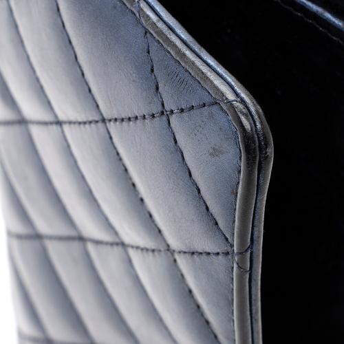 Chanel Quilted Metallic Calfskin Reissue Yen Wallet - FINAL SALE