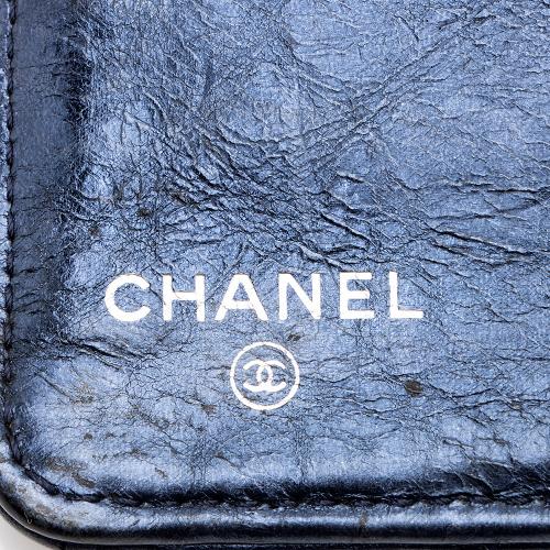 Chanel Quilted Metallic Calfskin Reissue Yen Wallet - FINAL SALE