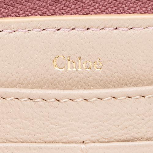 Chloe Leather Drew Long Wallet