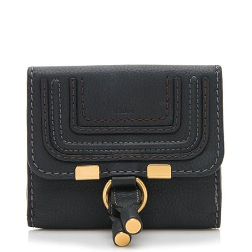 Chloe Leather Marcie Compact Wallet 