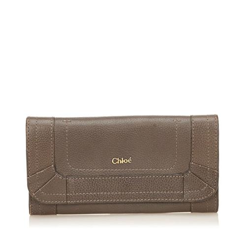 Chloe Leather Paraty Wallet