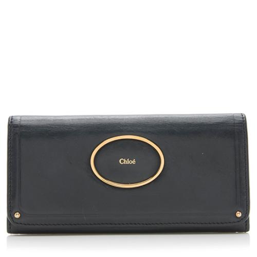 Chloe Leather Victoria Wallet