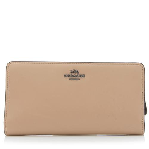 Coach Leather Madison Skinny Wallet