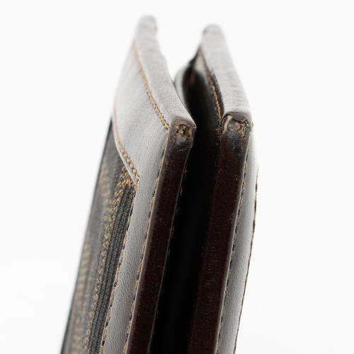 Fendi Vintage Zucca Bi-Fold Wallet