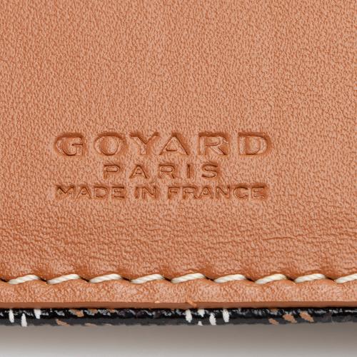 Goyard Brown Goyardine Coated Canvas Passport Holder Goyard