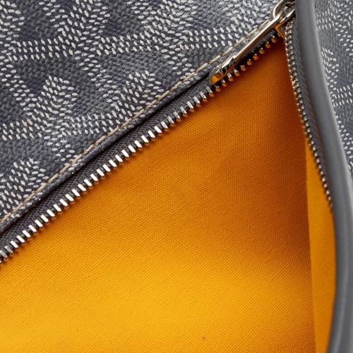 Goyard Jouvence Toiletry Bag MM White in Canvas/Calfskin with