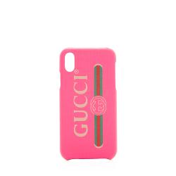 Gucci Canvas Logo iPhone X Case