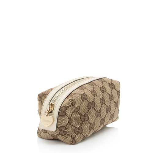 Gucci GG Canvas Cosmetic Case