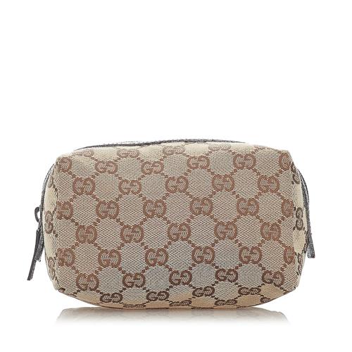 Gucci GG Canvas Cosmetic Pouch