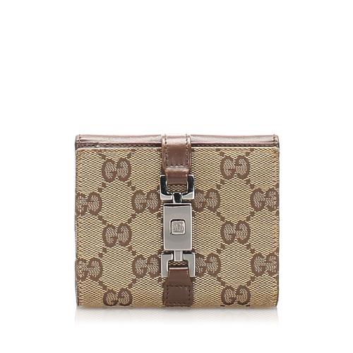 Gucci GG Canvas Jackie Wallet