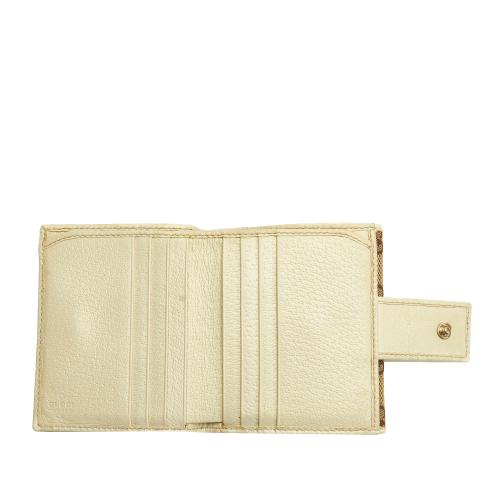 Gucci GG Canvas Web Small Wallet