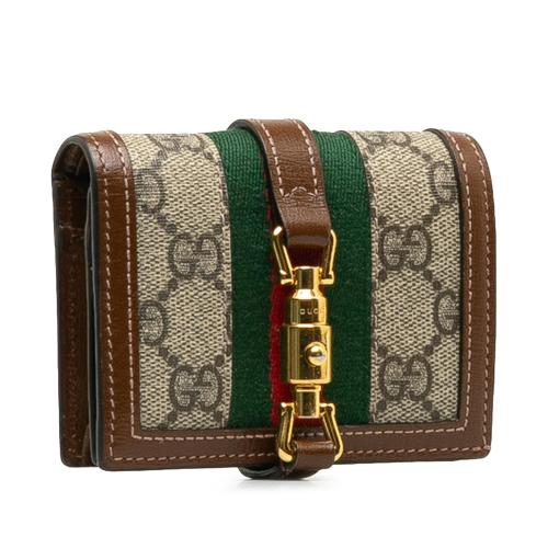 Gucci GG Supreme Jackie 1961 Compact Wallet