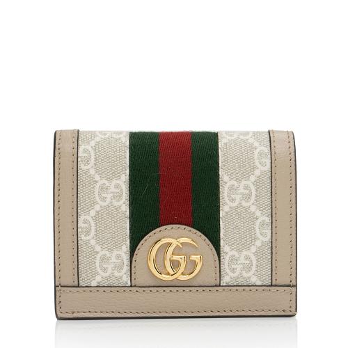 Gucci GG Supreme Ophidia Card Case Wallet