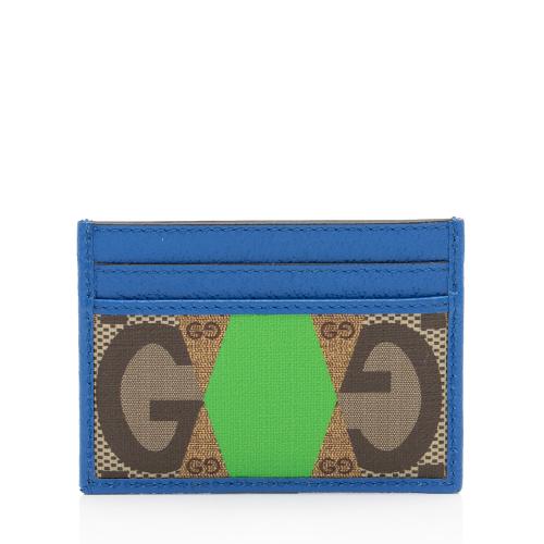 Gucci GG Supreme Rhombus Print Card Case