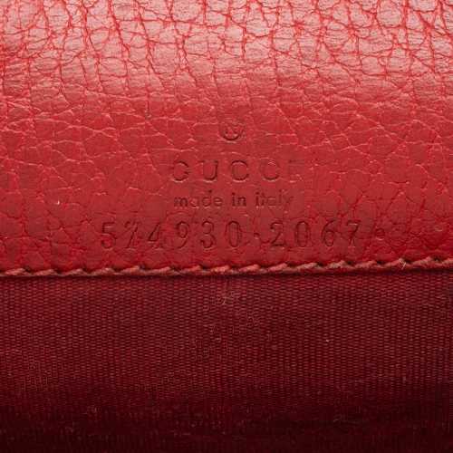 Gucci Grained Leather Dionysus Card Case Chain Bag