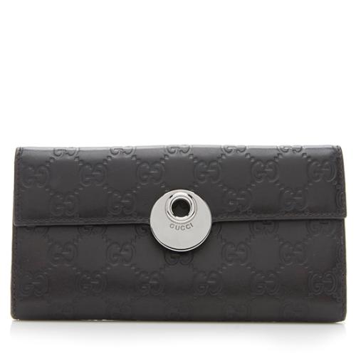 Gucci Guccissima Leather Eclipse Continental Wallet