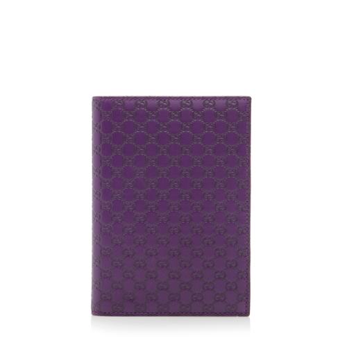 Gucci Guccissima Leather Small Notebook