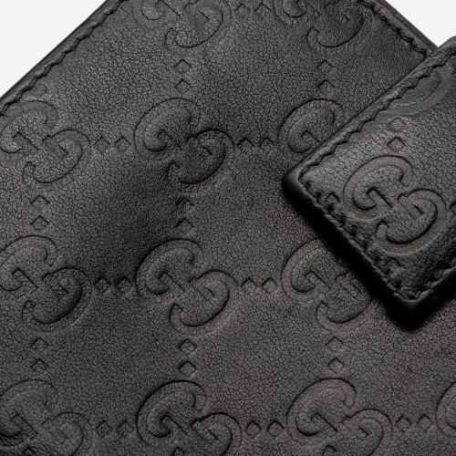 Gucci Guccissima Leather Twins French Wallet