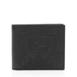 Gucci Jumbo GG Embossed Leather Wallet