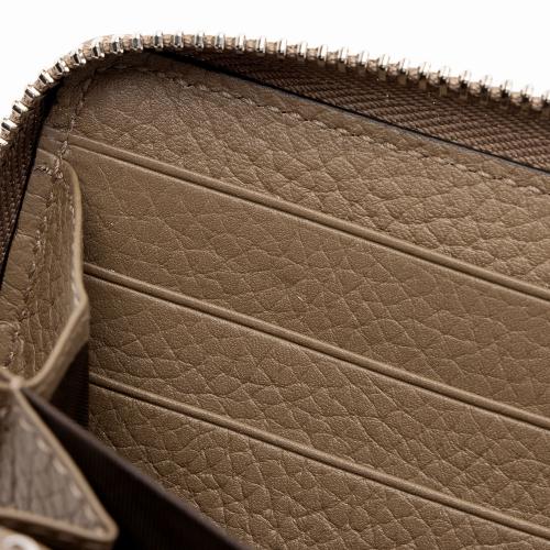 Gucci Jumbo GG Leather Zip Around Wallet