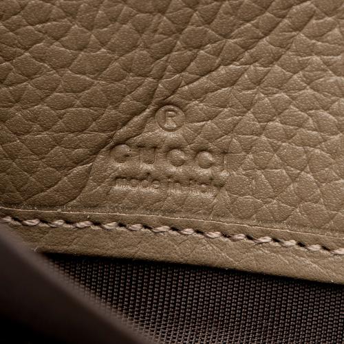 Gucci Jumbo GG Leather Zip Around Wallet