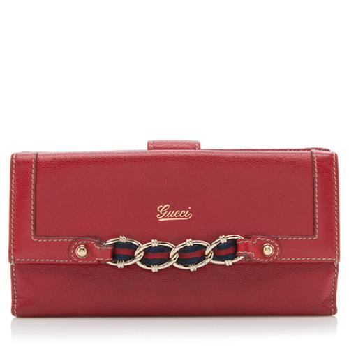 Gucci Leather Capri Wallet