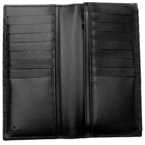 Gucci Leather GG Marmont Bi-Fold Long Wallet