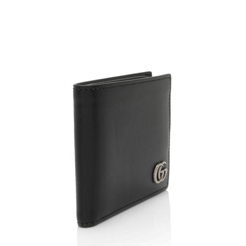 Gucci Leather GG Marmont Bifold Wallet