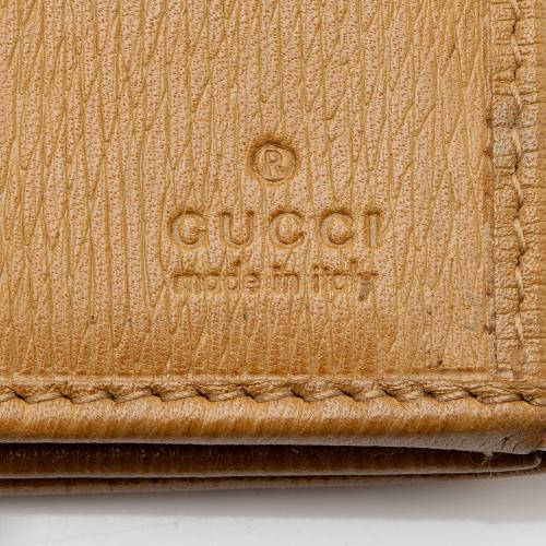Gucci Leather Jackie Long Wallet