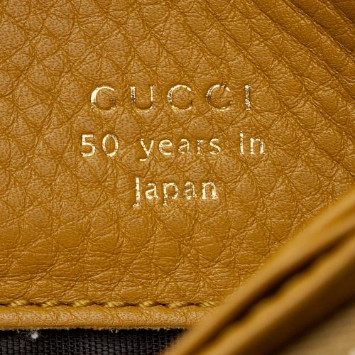 Gucci Leather Swing Continental Wallet