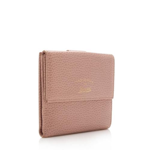 Gucci Leather Swing French Flap Wallet - FINAL SALE