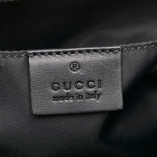 Gucci Leopard Printed Nylon Pouch