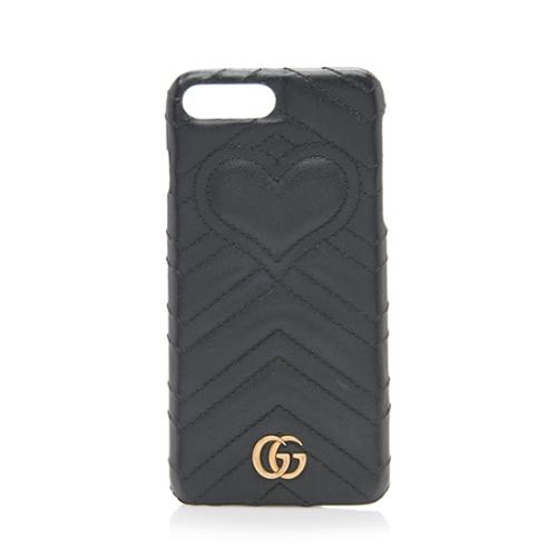 Gucci Matelasse Leather GG Marmont Iphone 7 Plus Case