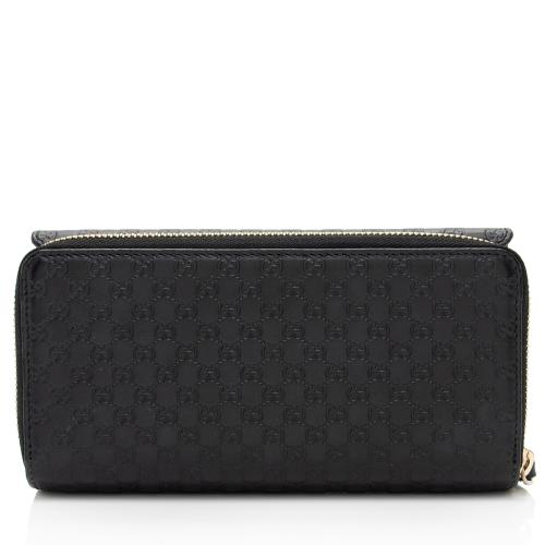 Gucci Microguccissima Leather Continental Flap Wallet