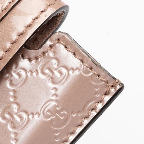 Gucci Microguccissima Patent Leather iPhone Case