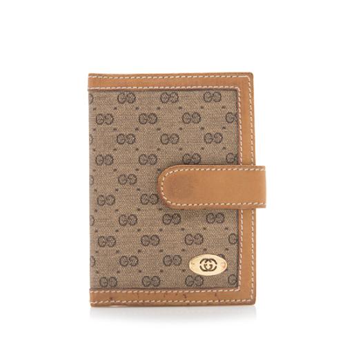 Gucci Vintage GG Plus Compact Wallet