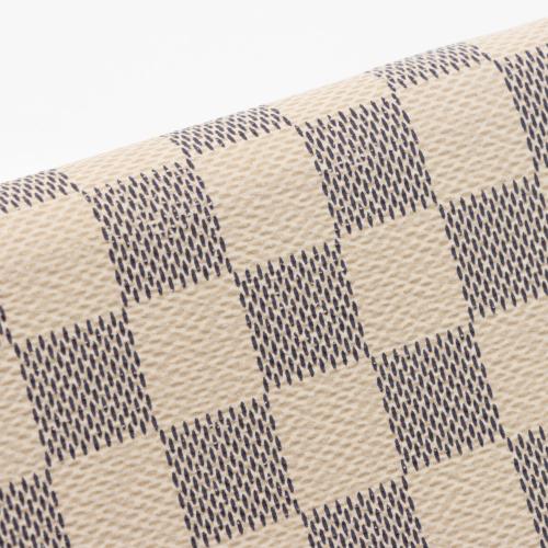 Louis Vuitton Damier Azur Pattern Clemence Wallet