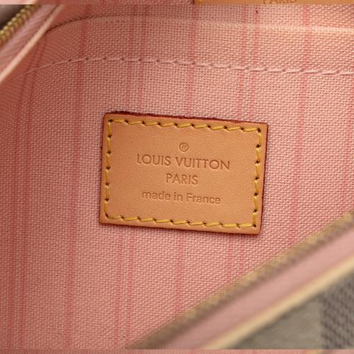 Louis Vuitton Damier Azur Neverfull MM Pouch