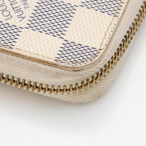 Louis Vuitton Damier Azur Zippy Organizer Wallet