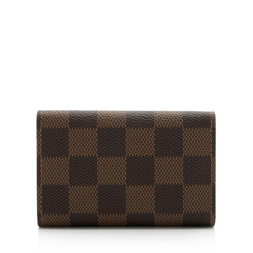 Louis Vuitton Damier Ebene Canvas 4 Key Holder Louis Vuitton