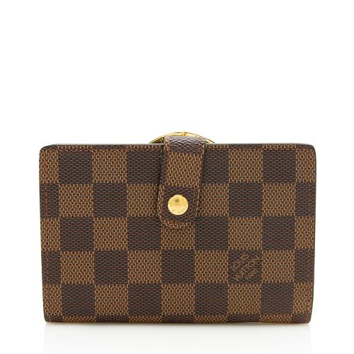 Louis Vuitton Damier Ebene French Purse Wallet