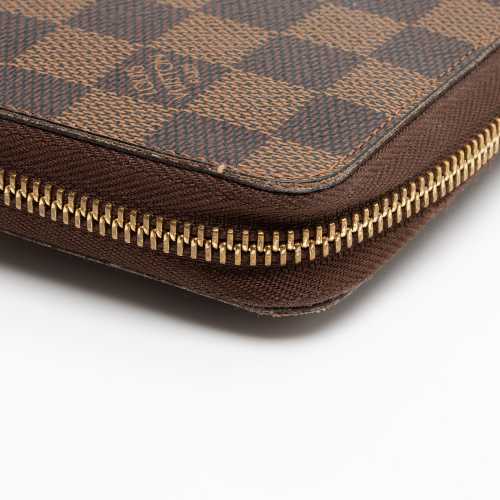 Louis Vuitton Damier Ebene Zippy Organizer Wallet