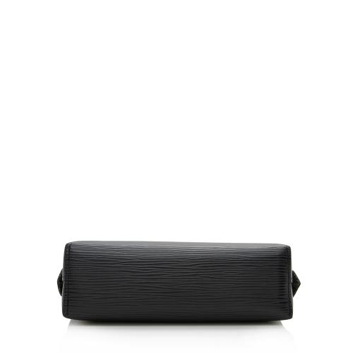 Louis Vuitton Epi Leather Pochette Cosmetic Pouch Black