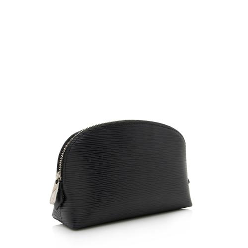 Louis Vuitton Epi Leather Pochette Cosmetic Pouch Black