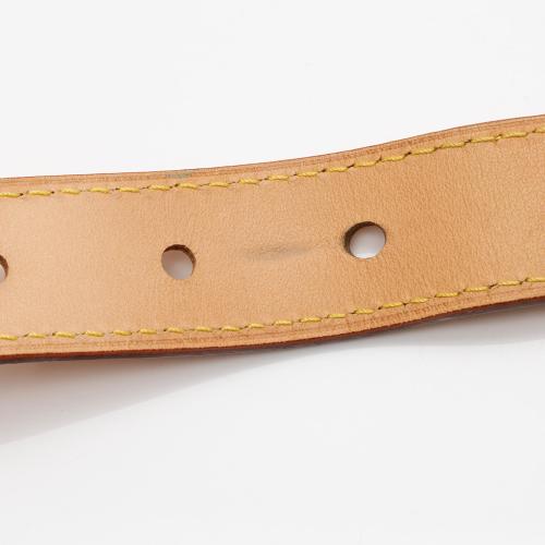 Louis Vuitton Leather 25mm Adjustable Shoulder Strap