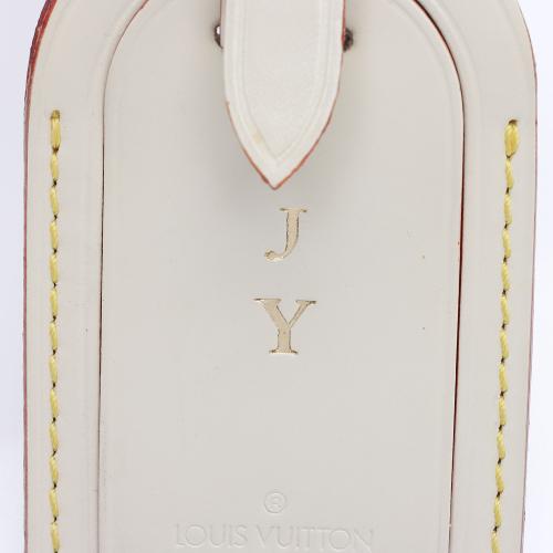 Louis Vuitton Leather Luggage Tag
