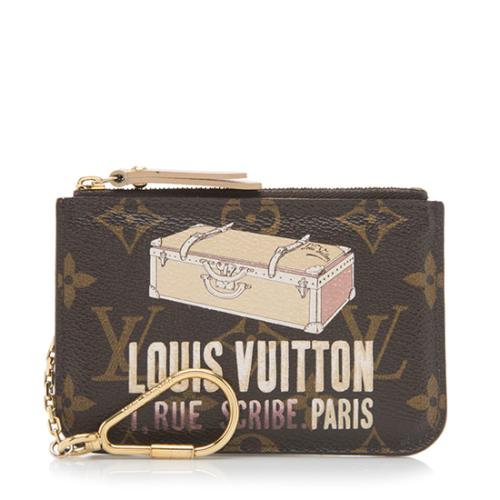 Louis Vuitton Limited Edition Monogram Canvas 1 Rue Scribe Key Pouch 