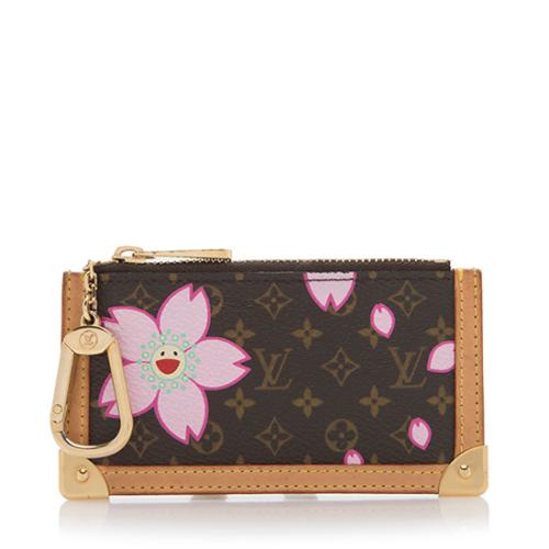 Louis Vuitton Limited Edition Cherry Blossom Key Pouch