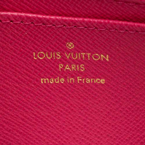 Louis Vuitton Limited Edition Damier Ebene Animation Vivienne Roller Coaster Zip