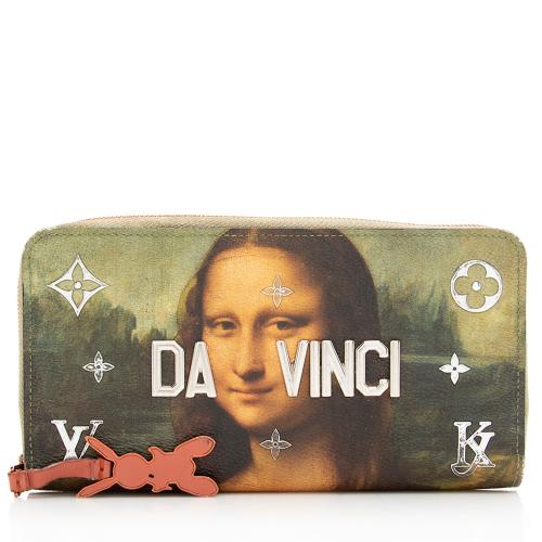 Louis Vuitton Limited Edition Masters Da Vinci Zippy Wallet